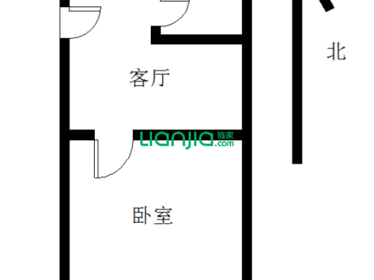 省政协恢复楼 1室1厅 东