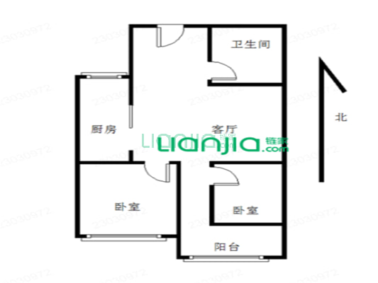 桐城南路徽商望湖苑 3室2厅南北通透 采光通风交通便利