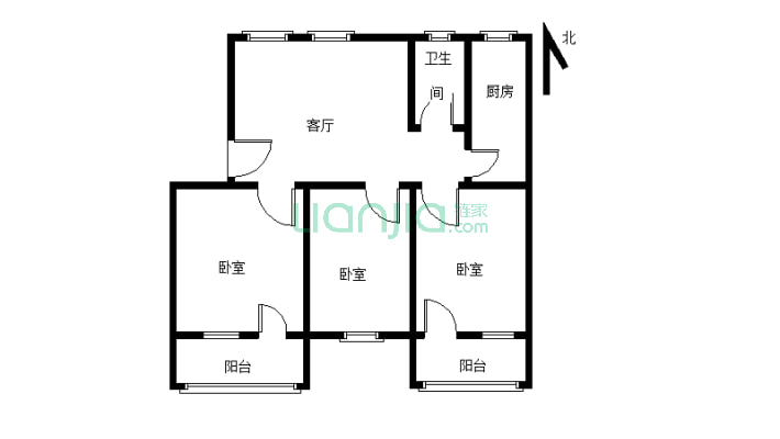 马军寨三村二手房实景图