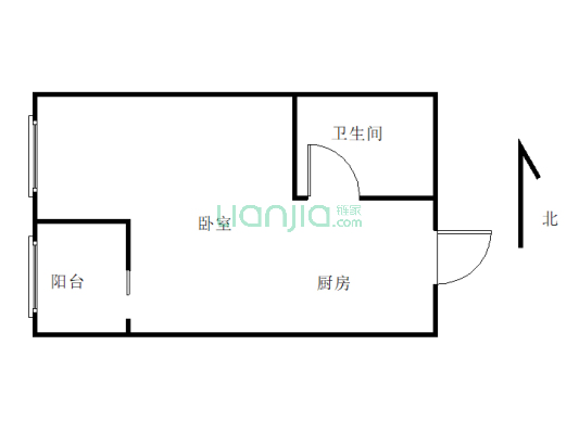 鼓楼里 1室1厅 东