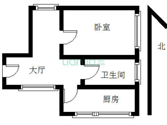 凤凰山庄 3室2厅 南 北