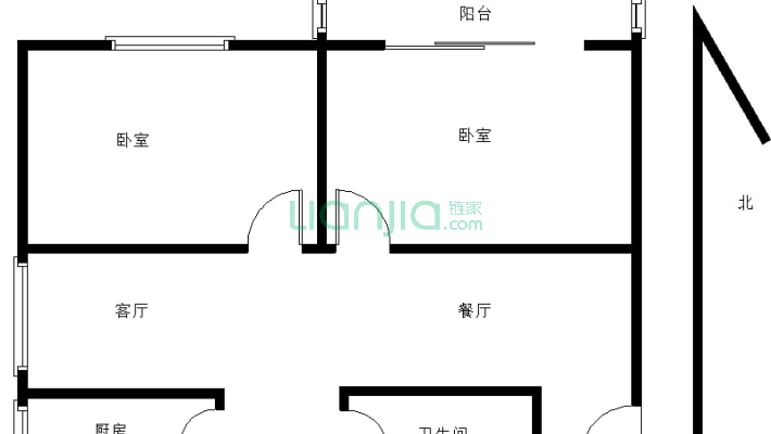 冶金宿舍二手房实景图