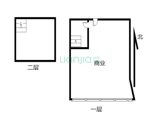 中山路 1室1厅 南