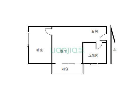 罗宾森购物广场二期 1室2厅 西南