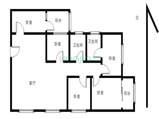 江头二手房 永同昌大厦二手房 当前房源 基本信息 基本属性 房屋户型4