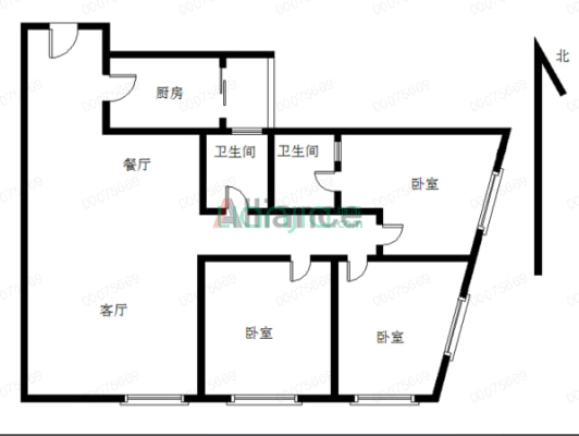 快乐天地高楼层采光好装修新，适合年轻人 ，拎包入住