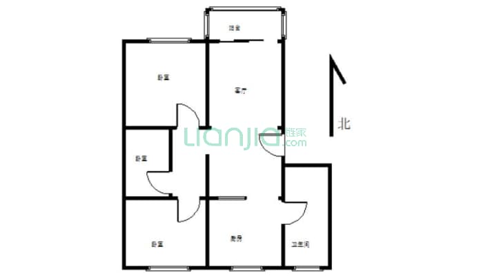 青山南路果品公司宿舍二手房实景图