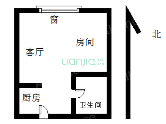 丰和都会 1室1厅 东