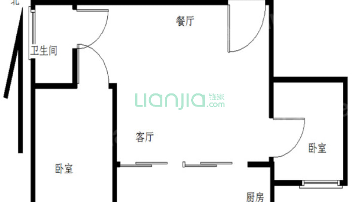 凤凰中大道林业局宿舍二手房实景图