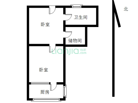 舜玉北区交通厅宿舍 一室一厅 有传达