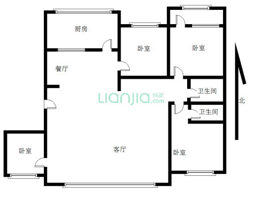 此房证满五年大客厅三室南北通透有电梯房东诚心出售