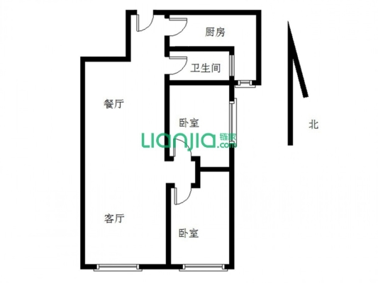 新上鲁能领秀城 东一区两室 采光楼层好