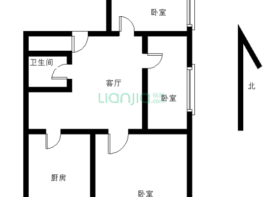 凤林小区+纬二路+三居室+单价低