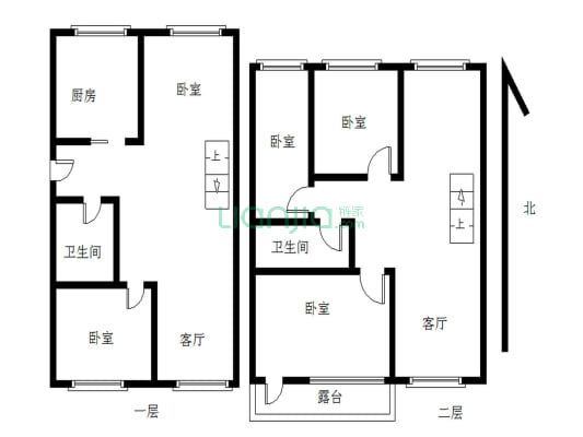 康桥嘉苑 4室2厅 南 北