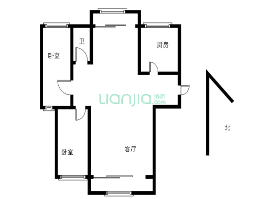 百合花园 电梯洋房 户型好 品质小区 采光视野好