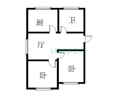 逍遥小区全明户型，低楼层，采光好。