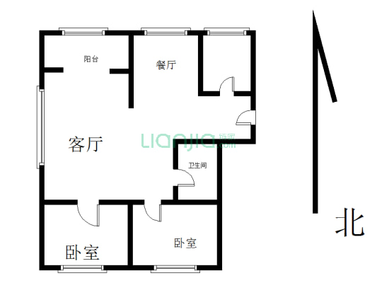 此房双南卧 西明厅 可做套三 业主诚心出售 带地下车位