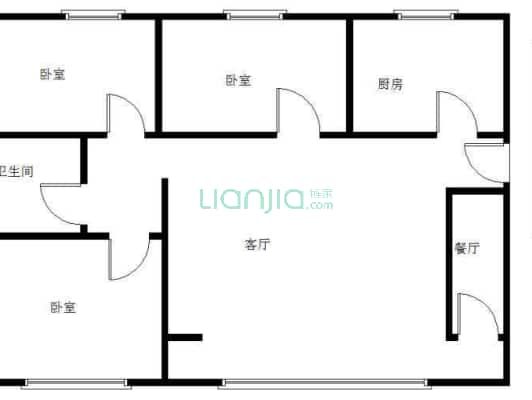 中联·依山伴城颐城 2室2厅 南 北