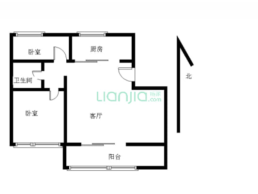 多层洋房 户型南北通透 格局好