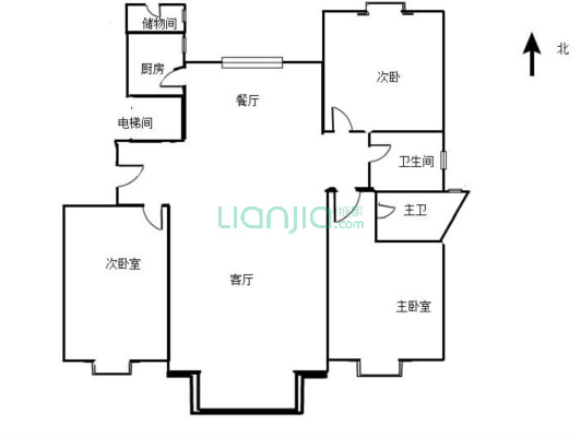 房子满五年唯一住房 全款房 南北直线通透不临街不临路