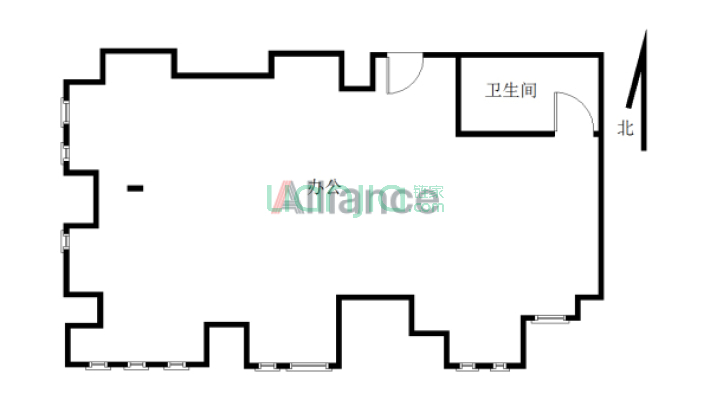 财富广场二手房实景图