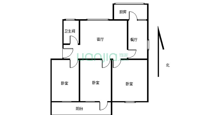 市交警支队家属院北院二手房实景图