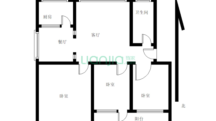民政小区二手房实景图