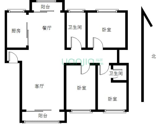 华锦三期3楼大户型有X位离一X近步行街商圈近地铁