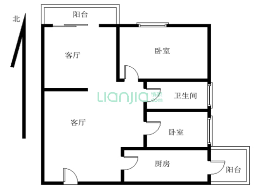 福星城市花园，阳光好，看小区里面，户型房正