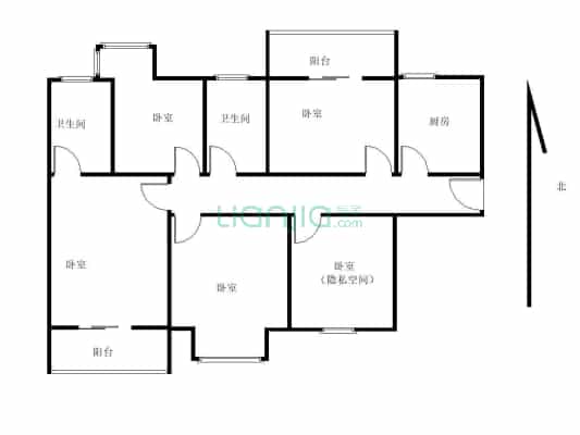 2号线地铁口 巴黎豪庭 3房 满二年，税费少