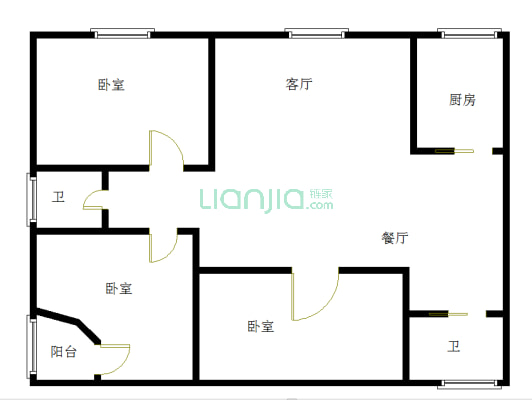 帝斯曼 精装修 三梯四户 全南户型 格局方正