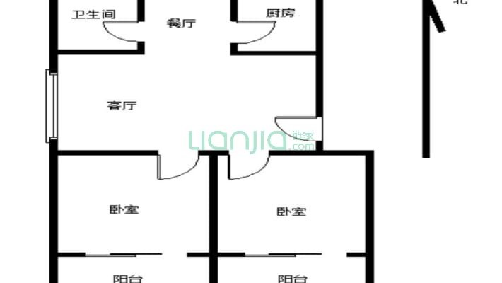 建华路园林管理局家属院二手房实景图
