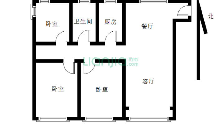 鸿运凯旋国际二手房实景图