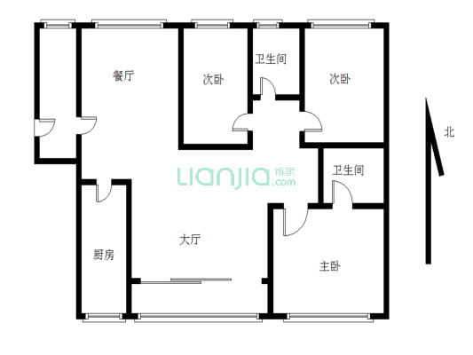 双地铁口 火车站商圈 融圣国际 大三房