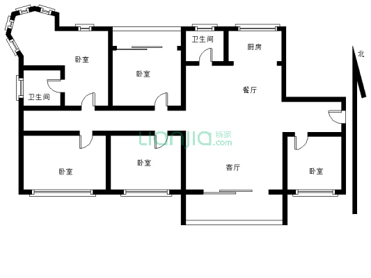 金星路地铁口 次新小区 南北对流 看岳麓山梅溪湖