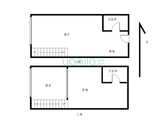 华景里 理想地 温馨复式小户型