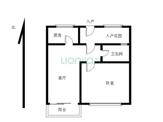 此房满二年，中间楼层，光线充足，朝南。看花园