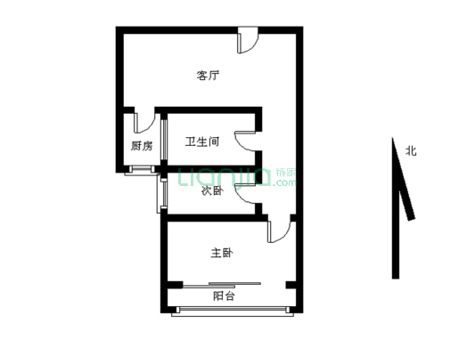 华强北小两房，高楼层，南向，视野好，荔园+红岭