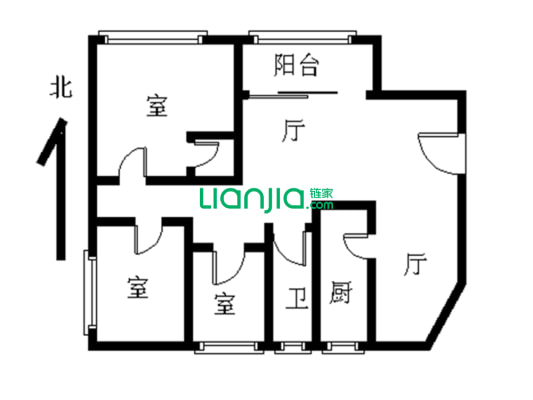 华茂苑 中间层 96平大三房 满五年唯一 地铁口