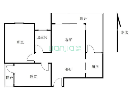 宝安体育馆 宽敞大2房 高楼层看游泳馆 满五唯一且红本