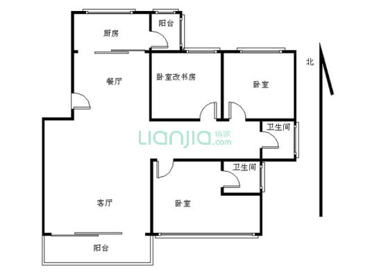 合正锦园南向精美3房出售 高楼层