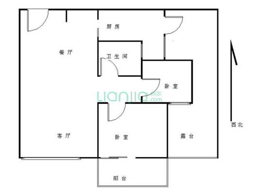 诺德假日花园 6室3厅 南