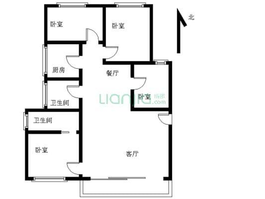 千叶苑南北通透中间楼层育才1999年楼梯房