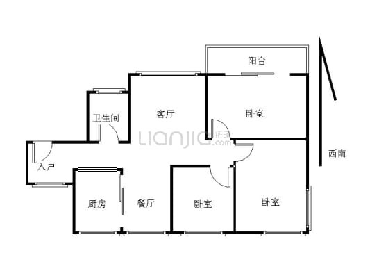 满五年，通透户型，带入户花园，小孩不在这上学