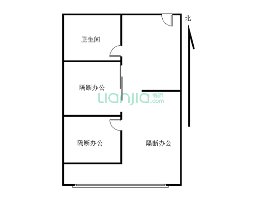 临街双写字楼，房子满五年不唯一，看房提前预约