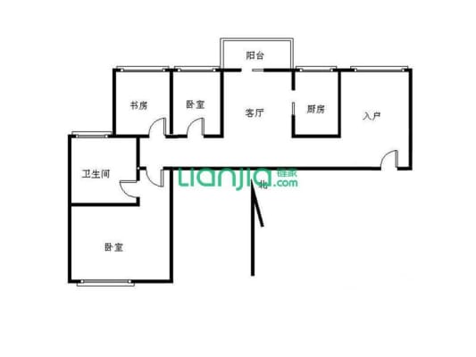 招商澜园，精装三房，花园中间，带车位一个