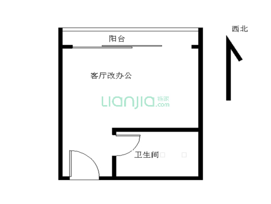 合正汇一城 1室1厅 190万