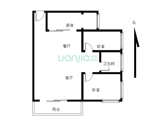 锦绣园朝南两房 精装修 看花园安静