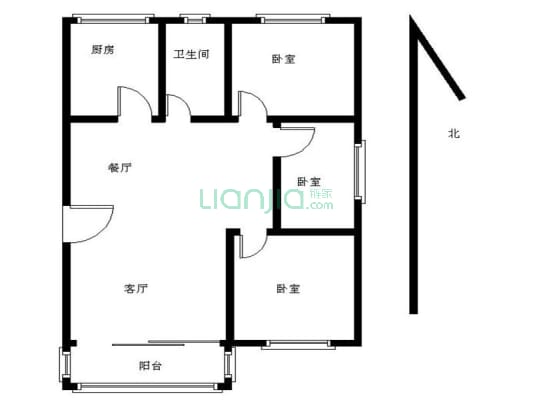 房子满五年，红本在手，朝南中楼层，使用面积大。