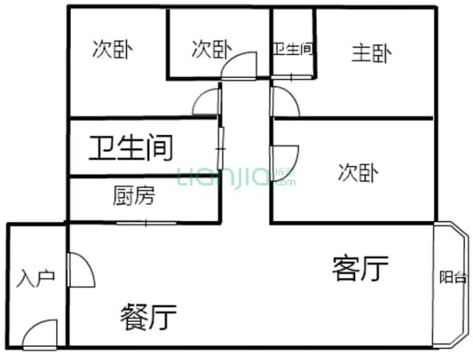 西城雅筑 双地铁物业 南向 少有4房，业主诚心出售